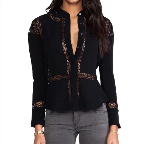 IRO Tops - Iro lace detail blouse